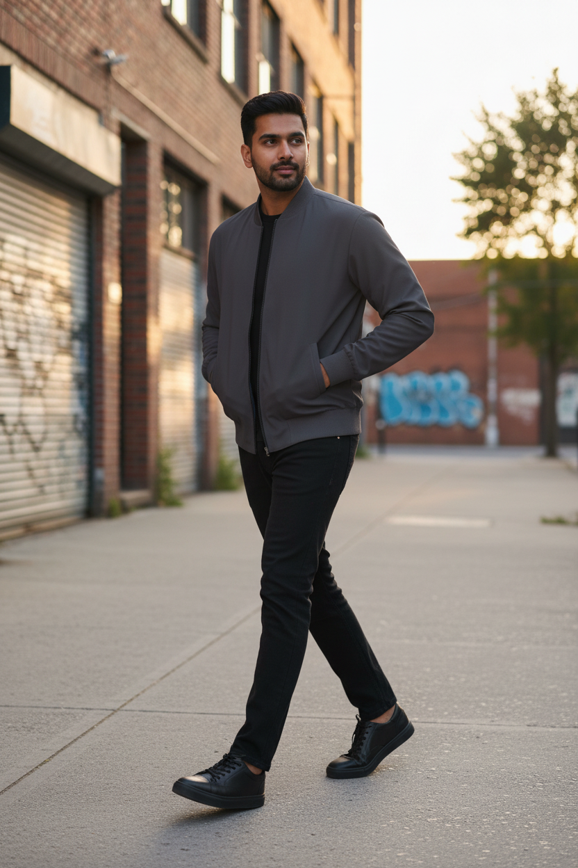 Grey Bomber - 3/4