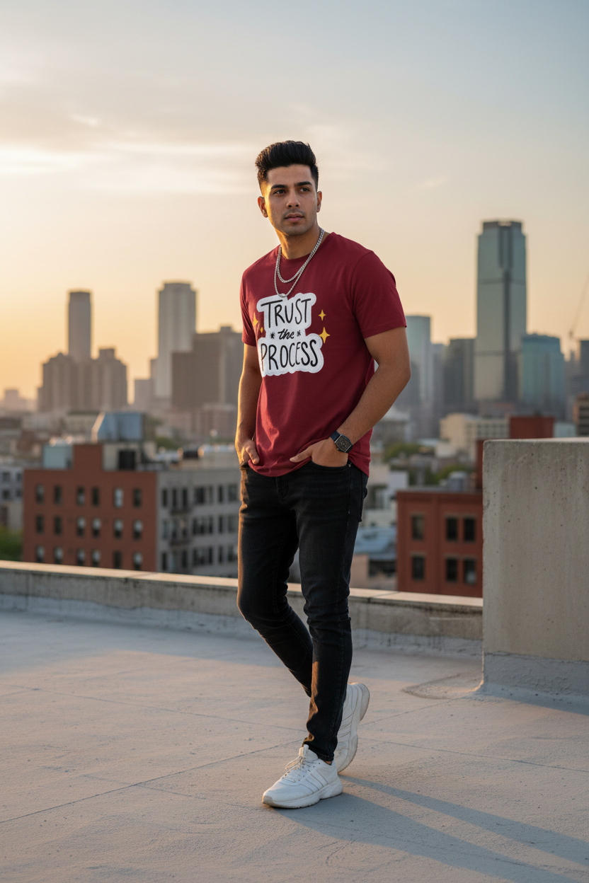 Maroon - 3/4