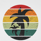 Sunset Palm - Closeup