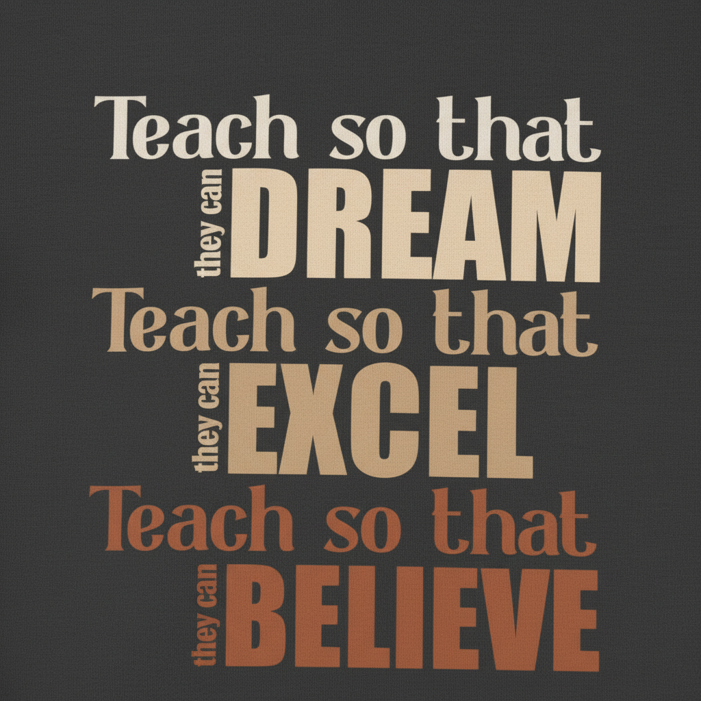Teach - Closeup
